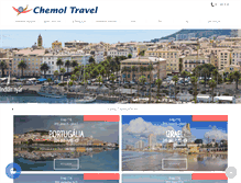 Tablet Screenshot of chemoltravel.hu